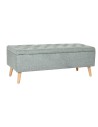 Panca Home ESPRIT Nero Verde Naturale Legno 114 x 44 x 42 cm da Home ESPRIT, Sedie - Ref: S3054206, Precio: 148,12 €, Descuen...