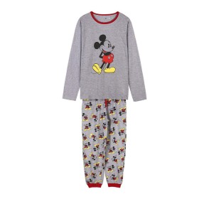 Pigiama Mickey Mouse Grigio (Adulti) Uomo di Mickey Mouse, Pigiami due pezzi - Rif: S0733018, Prezzo: 21,83 €, Sconto: %