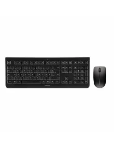 Clavier et souris sans fil Cherry JD-0710ES-2 Noir Espagnol Qwerty QWERTY de Cherry, Ensembles Clavier et Souris - Ref: S0239...