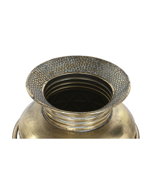 Vase Home ESPRIT Gold Metall 28 x 28 x 72 cm 28 x 28 x 71,5 cm | Tienda24 Tienda24.eu