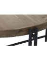 Centre Table Home ESPRIT Wood Metal 90 x 90 x 45 cm | Tienda24 Tienda24.eu