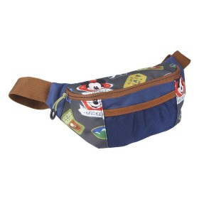 Belt Pouch Mickey Mouse Blue (27 x 15 x 9 cm) by Mickey Mouse, Fashion Waist Packs - Ref: S0733340, Price: 8,13 €, Discount: %