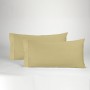 Funda de almohada Alexandra House Living Marrón claro 45 x 90 cm (2 Unidades) de Alexandra House Living, Sábanas y fundas de ...