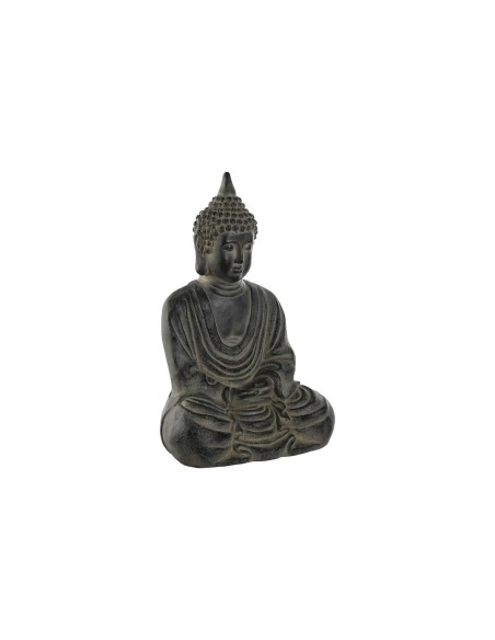 Figura Decorativa Home ESPRIT Cinzento Buda Oriental 35 x 24 x 52 cm | Tienda24 Tienda24.eu