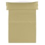 Jeu de draps Alexandra House Living Ocre Lit 1 persone 3 Pièces de Alexandra House Living, Draps et taies d'oreiller - Réf : ...