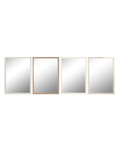 Espejo de pared Decoris Redondo Natural Juncos (Ø 50 cm) | Tienda24 Tienda24.eu