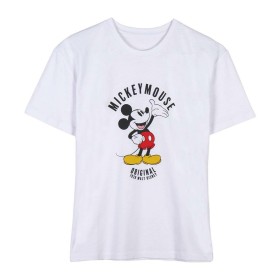 Camiseta de Manga Corta Mujer Mickey Mouse Blanco de Mickey Mouse, Camisetas - Ref: S0733782, Precio: 12,60 €, Descuento: %