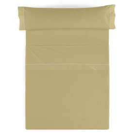 Jeu de draps Alexandra House Living Ocre Lit king size 4 Pièces de Alexandra House Living, Draps et taies d'oreiller - Réf : ...