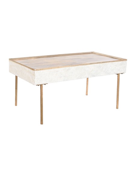 Tavolino da Caffè Home ESPRIT Ferro Legno di mango 120 x 60 x 57 cm da Home ESPRIT, Tavoli - Ref: S3054408, Precio: 146,12 €,...