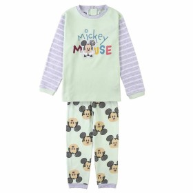 Children's Pyjama Mickey Mouse Pink Green Grey by Mickey Mouse, Pyjama Sets - Ref: S0733814, Price: 0,00 €, Discount: %