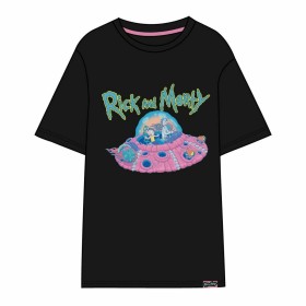 T-shirt à manches courtes unisex Rick and Morty Noir de Rick and Morty, T-shirts - Réf : S0733817, Prix : 13,16 €, Remise : %