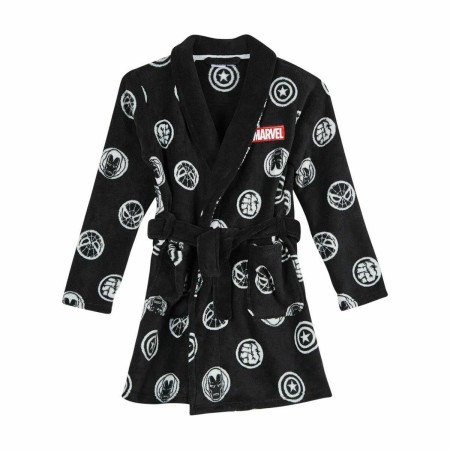 Children's Dressing Gown Marvel 30 1 30 Black by Marvel, Pyjama Tops - Ref: S0734011, Price: 18,83 €, Discount: %