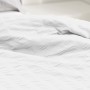 Duvet cover set Alexandra House Living Amán White Single 2 Pieces by Alexandra House Living, Quilts and quilt covers - Ref: D...