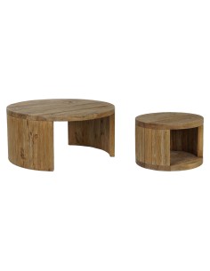 Set di 2 tavoli Home ESPRIT Legno 99 x 99 x 48 cm da Home ESPRIT, Tavoli - Ref: S3054543, Precio: 631,46 €, Descuento: %