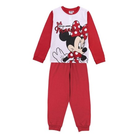 Pyjama Enfant Minnie Mouse Rouge de Minnie Mouse, Ensembles de pyjama - Réf : S0734632, Prix : 15,52 €, Remise : %