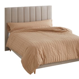 Parure de couette Alexandra House Living Amán Marron Clair Lit king size 3 Pièces de Alexandra House Living, Couettes et hous...