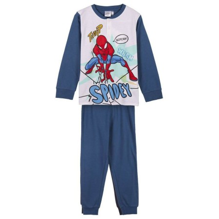 Pigiama Per bambini Spider-Man Blu scuro di Spider-Man, Pigiami due pezzi - Rif: S0734641, Prezzo: 0,00 €, Sconto: %