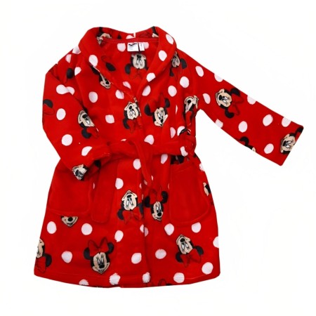 Peignoir pour Enfants Minnie Mouse Rouge de Minnie Mouse, Hauts de pyjama - Réf : S0734700, Prix : 22,11 €, Remise : %