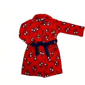 Peignoir pour Enfants Spider-Man Rouge de Spider-Man, Hauts de pyjama - Réf : S0734702, Prix : 17,42 €, Remise : %