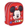 Schulrucksack Mickey Mouse Rot (25 x 31 x 10 cm) von Mickey Mouse, Kinderrucksäcke - Ref: S0734712, Preis: 10,51 €, Rabatt: %