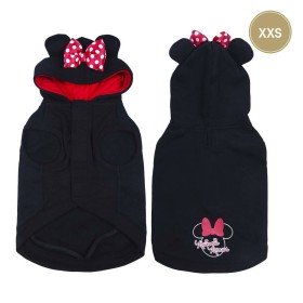 Dog Sweatshirt Minnie Mouse Black XXS by Minnie Mouse, Hooded sweatshirts - Ref: S0734803, Price: 13,84 €, Discount: %