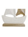 Figurine Décorative Home ESPRIT Blanc Naturel méditerranéen 23 x 5 x 50 cm | Tienda24 Tienda24.eu