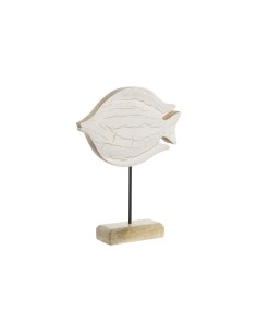 Figura Decorativa Home ESPRIT Branco Bege Mulher Mediterrâneo 8 x 6,5 x 24,5 cm (2 Unidades) | Tienda24 Tienda24.eu