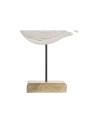 Statua Decorativa Home ESPRIT Bianco Naturale Pesce Mediterraneo 18 x 5 x 24 cm da Home ESPRIT, Soprammobili - Ref: S3054607,...