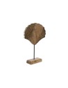 Figura Decorativa Home ESPRIT Blanco Natural Concha Mediterráneo 17 x 5 x 29 cm | Tienda24 Tienda24.eu