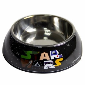 Mangeoire pour chiens Star Wars Mélamine 180 ml Noir Métal de Star Wars, Assiettes - Réf : S0734826, Prix : 8,47 €, Remise : %