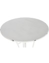 Conjunto de Mesa con 2 Sillas Home ESPRIT Blanco 60 x 60 x 70 cm | Tienda24 Tienda24.eu