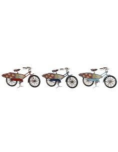 Statua Decorativa Home ESPRIT 27 x 9,5 x 14,5 cm (3 Unità) Bicicletta da Home ESPRIT, Soprammobili - Ref: S3054690, Precio: 4...