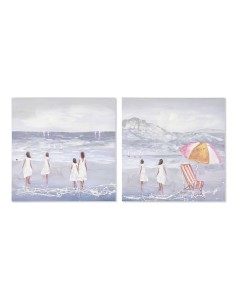 Quadro Home ESPRIT Bambini 80 x 3 x 80 cm (2 Unità) da Home ESPRIT, Stampe e quadri su tela - Ref: S3054711, Precio: 65,64 €,...