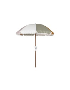 Parasol Rayures Blanc/Bleu Ø 240 cm | Tienda24 Tienda24.eu