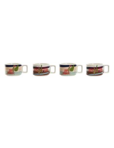 Tasse Luminarc Stripy Petit-déjeuner Transparent verre (250 ml) (6 Unités) | Tienda24 Tienda24.eu