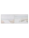 Painting Home ESPRIT Beach Mediterranean 120 x 4 x 80 cm (2 Units) | Tienda24 Tienda24.eu