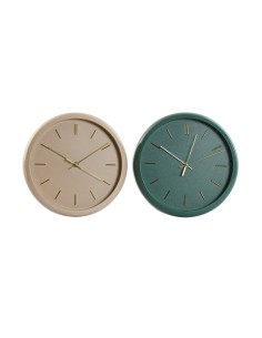 Wanduhr Marmor Blau Kristall 30 x 4 x 30 cm (4 Stück) | Tienda24 Tienda24.eu