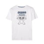 Men’s Short Sleeve T-Shirt Stitch White by Stitch, T-Shirts - Ref: S0735837, Price: 9,68 €, Discount: %