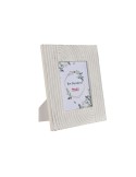 Cadre photo Home ESPRIT Blanc Verre Bois MDF Indien 26,5 x 1,5 x 32 cm | Tienda24 Tienda24.eu