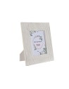 Cadre photo Home ESPRIT Blanc Verre Bois MDF Indien 26,5 x 1,5 x 32 cm | Tienda24 Tienda24.eu