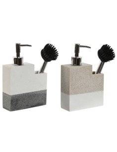 Dispensador de Jabón Versa Negro Poliestireno (8 x 19,5 x 16 cm) | Tienda24 Tienda24.eu