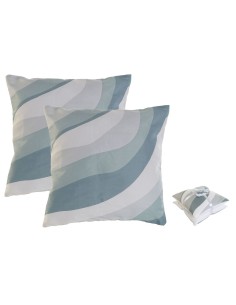 Set di cuscini Home ESPRIT Onde 45 x 5 x 45 cm (2 Unità) da Home ESPRIT, Cuscini decorativi - Ref: S3054950, Precio: 11,45 €,...