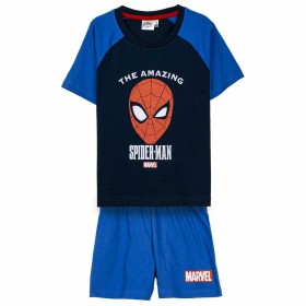 Schlafanzug Für Kinder Spider-Man Blau von Spider-Man, Schlafanzüge - Ref: S0736427, Preis: 0,00 €, Rabatt: %