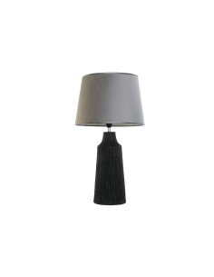 Lampada da tavolo Home ESPRIT Nero Grigio Resina 50 W 220 V 40 x 40 x 70 cm (2 Unità) da Home ESPRIT, Lampade da tavolo e aba...