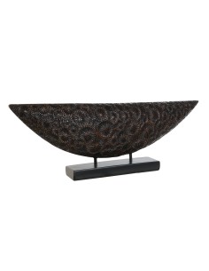 Statua Decorativa Home ESPRIT Marrone Nero Coloniale 66 x 8 x 23 cm da Home ESPRIT, Soprammobili - Ref: S3055019, Precio: 43,...