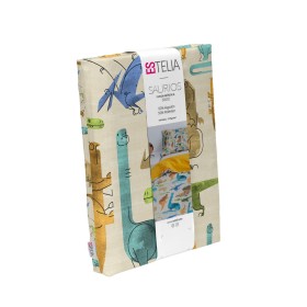 Bettbezug-Set Alexandra House Living Saurios Bunt Einzelmatratze 2 Stücke von Alexandra House Living, Bettdecken und Bettdeck...