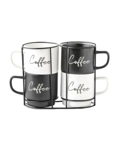 Tasse Borgonovo Debora Café 245 ml (6 Unités) | Tienda24 Tienda24.eu