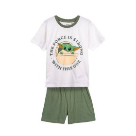 Pyjama Enfant The Mandalorian Blanc de The Mandalorian, Ensembles de pyjama - Réf : S0736494, Prix : 16,58 €, Remise : %