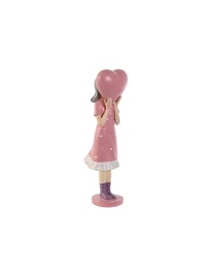 Figurine Décorative DKD Home Decor Rose Yoga Scandi 16 x 6 x 13 cm | Tienda24 Tienda24.eu