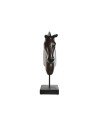 Statua Decorativa Home ESPRIT Nero Marrone scuro Cavallo 27 x 13 x 42,5 cm da Home ESPRIT, Soprammobili - Ref: S3055157, Prec...